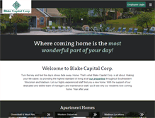 Tablet Screenshot of blakecapitalcorp.com